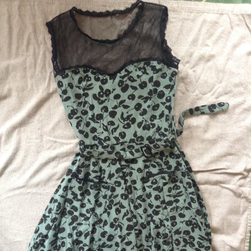 Effie's Heart Cherry Print Dress